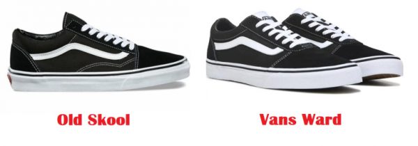 7 Main Differences Of Vans Ward vs Old Skool | Chooze Shoes