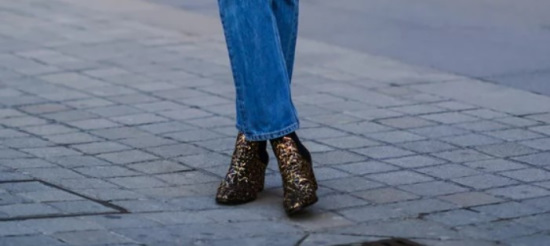 Ankle boots with straight leg jeans