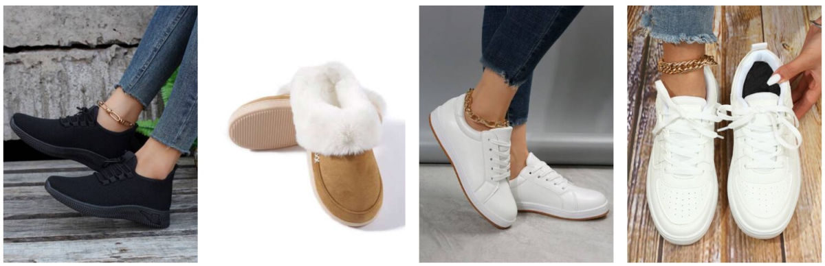 Shein Shoes, Sneakers, Slippers