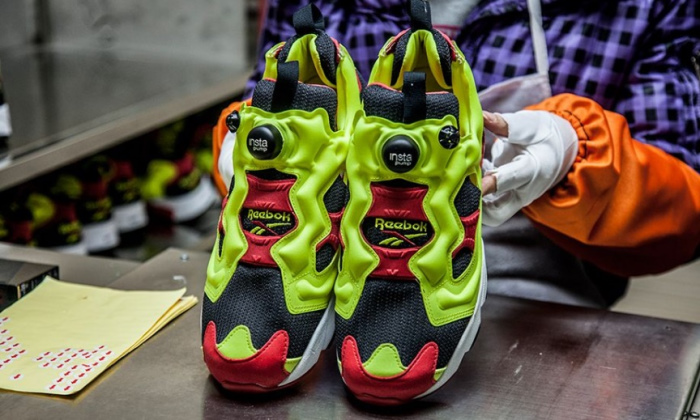 Reebok shoes factory in China