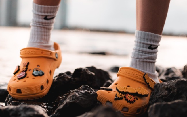 Wearing Socks with Crocs