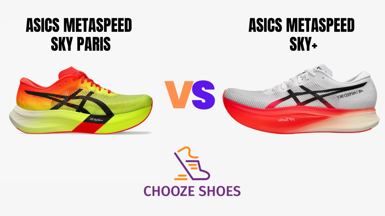 ASICS Metaspeed Sky Paris vs ASICS Metaspeed Sky+