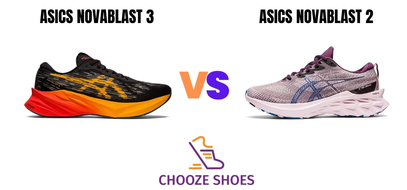 ASICS Novablast 3 vs ASICS Novablast 2