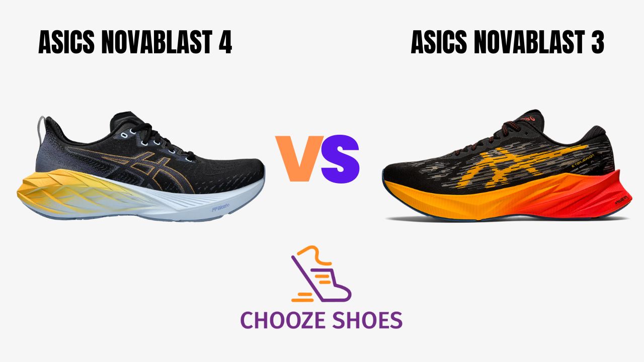 ASICS Novablast 4 vs ASICS Novablast 3