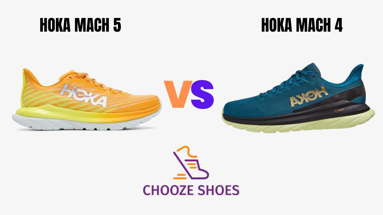 Hoka Mach 5 vs Hoka Mach 4